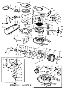 Part Location Diagram of 602063 Lawn Boy Screw